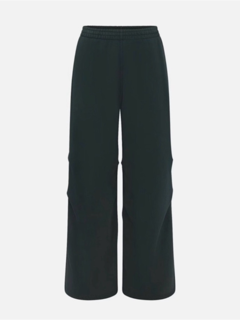 Skims Rare Vintage Fleece Oversize Straight Leg Sweatpants In Cypress green XS - Picture 2 of 4
